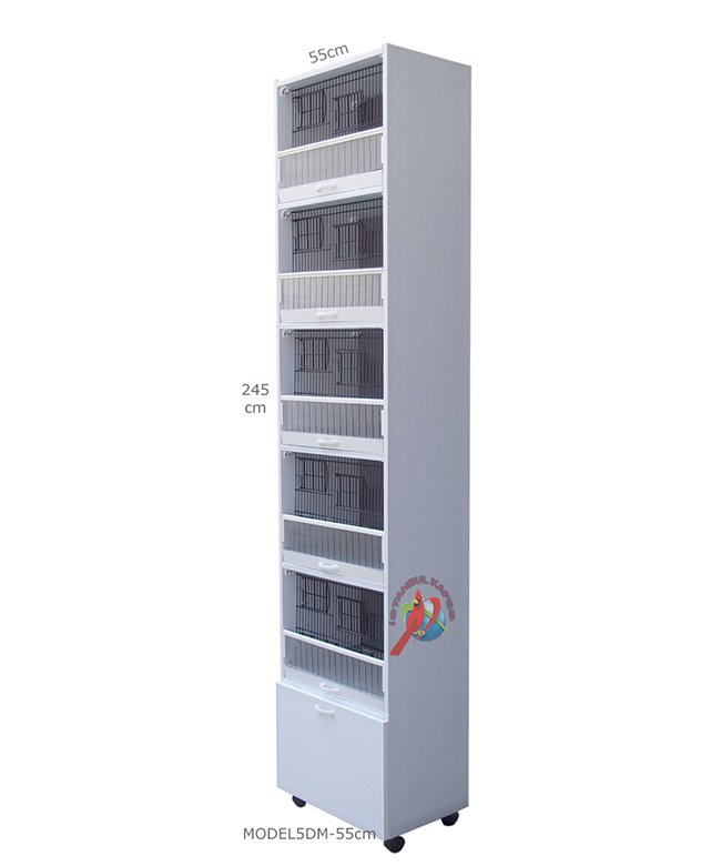 MODEL PDM05 5 li DOLAP - PVC KUŞ DOLABI - DOLAP KAFES - PVC KAFES - SALMA KAFES - ÇOK AMAÇLI DOLAP