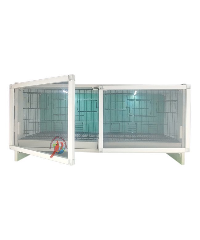 MODEL PDM02-YATAY- 2'li DOLAP - PVC KUŞ DOLABI - DOLAP KAFES - PVC KAFES - SALMA KAFES - ÇOK AMAÇLI DOLAP