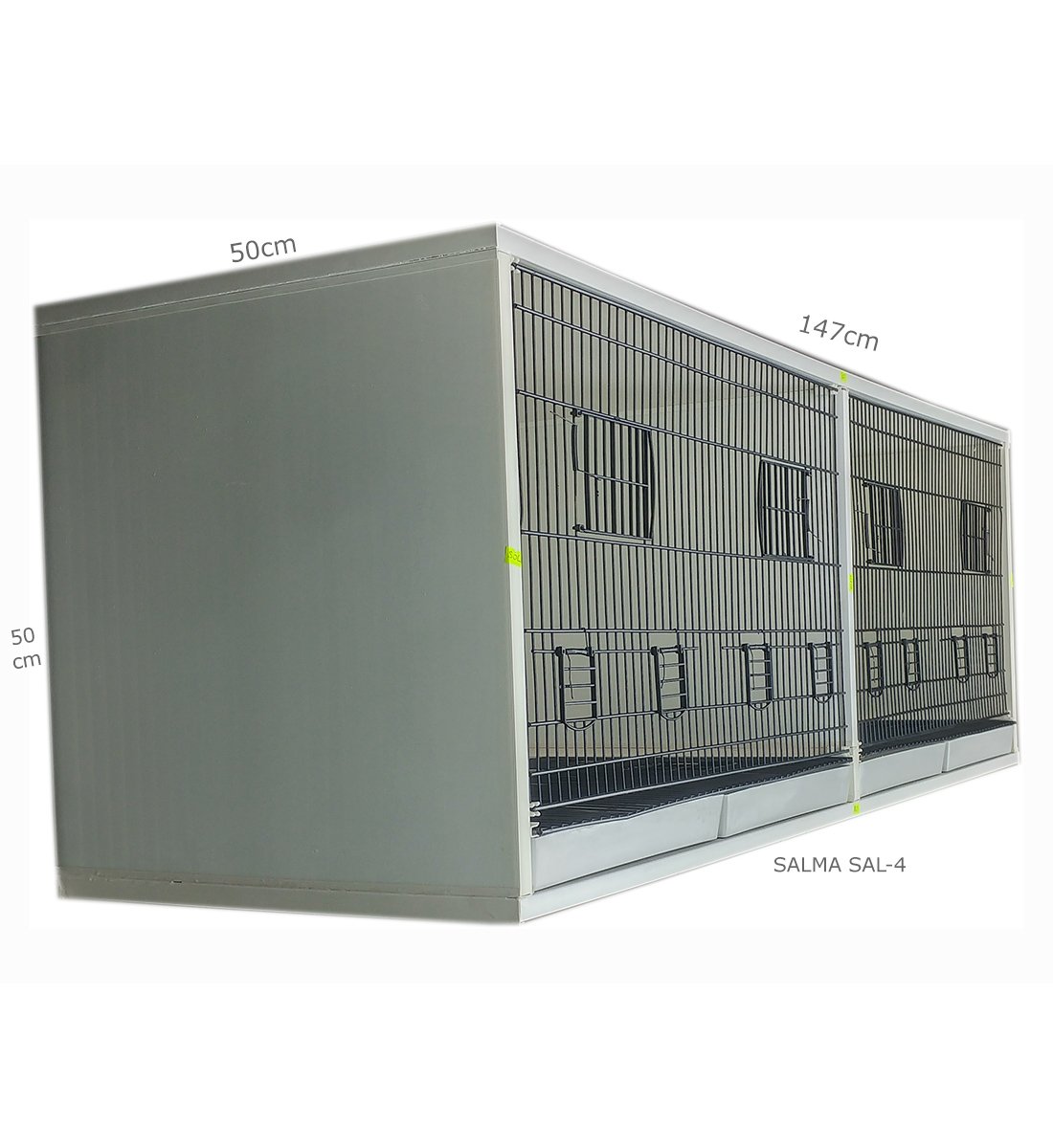 MODEL (PDSAL-4) SALMA 4 - DOLAP - PVC KUŞ DOLABI - DOLAP KAFES - PVC KAFES - SALMA KAFES - ÇOK AMAÇLI DOLAP