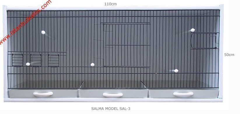 PDM SALMA 3-110cm (ÜÇ TEPSİLİ SALMALI) DOLAP - PVC KUŞ DOLABI - DOLAP KAFES - PVC KAFES - SALMA KAFES - ÇOK AMAÇLI DOLAP