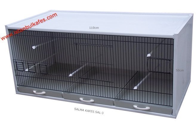 PDM SALMA 3-110cm (ÜÇ TEPSİLİ SALMALI) DOLAP - PVC KUŞ DOLABI - DOLAP KAFES - PVC KAFES - SALMA KAFES - ÇOK AMAÇLI DOLAP