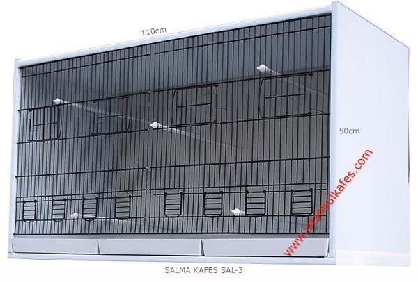 PDM SALMA 3-110cm (ÜÇ TEPSİLİ SALMALI) DOLAP - PVC KUŞ DOLABI - DOLAP KAFES - PVC KAFES - SALMA KAFES - ÇOK AMAÇLI DOLAP