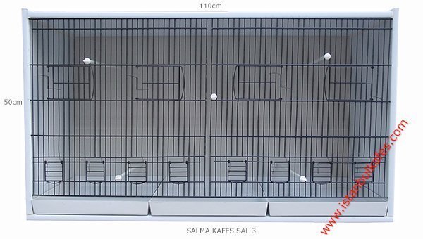 PDM SALMA 3-110cm (ÜÇ TEPSİLİ SALMALI) DOLAP - PVC KUŞ DOLABI - DOLAP KAFES - PVC KAFES - SALMA KAFES - ÇOK AMAÇLI DOLAP