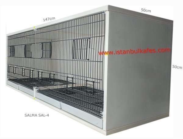 MODEL (PDSAL-4) SALMA 4 - DOLAP - PVC KUŞ DOLABI - DOLAP KAFES - PVC KAFES - SALMA KAFES - ÇOK AMAÇLI DOLAP