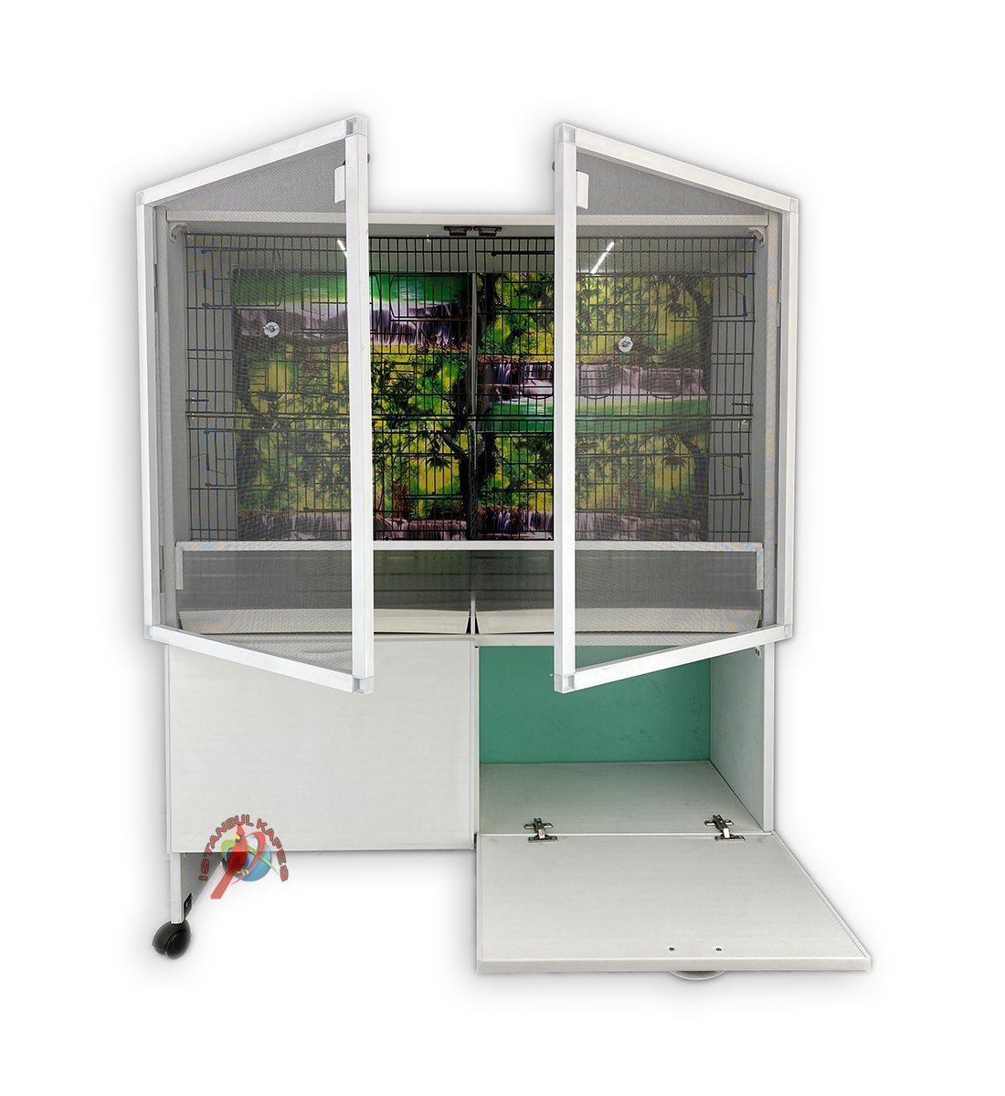 MODEL PDM-04-TÜMÜSALMA 04 DOLAP - PVC KUŞ DOLABI - DOLAP KAFES - PVC KAFES - SALMA KAFES - ÇOK AMAÇLI DOLAP 23PDM04TUMSALMA-50T