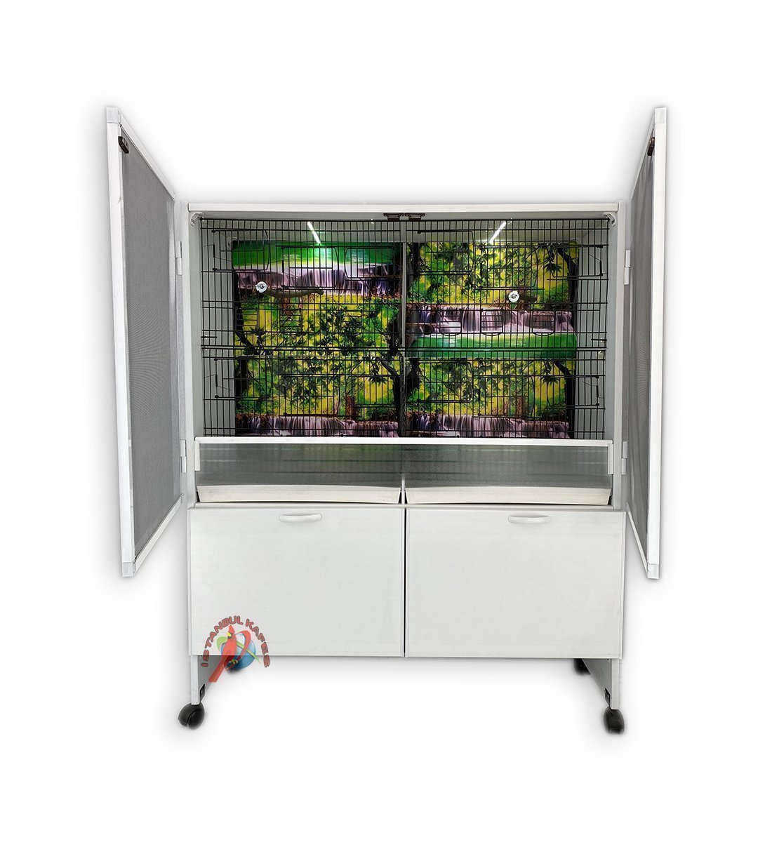 MODEL PDM-04-TÜMÜSALMA 04 DOLAP - PVC KUŞ DOLABI - DOLAP KAFES - PVC KAFES - SALMA KAFES - ÇOK AMAÇLI DOLAP 23PDM04TUMSALMA-50T
