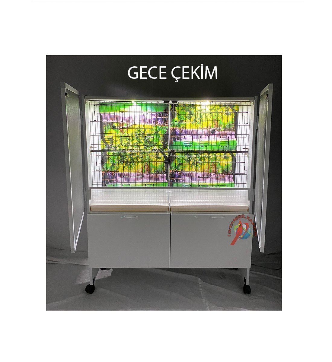MODEL PDM-04-TÜMÜSALMA 04 DOLAP - PVC KUŞ DOLABI - DOLAP KAFES - PVC KAFES - SALMA KAFES - ÇOK AMAÇLI DOLAP 23PDM04TUMSALMA-50T