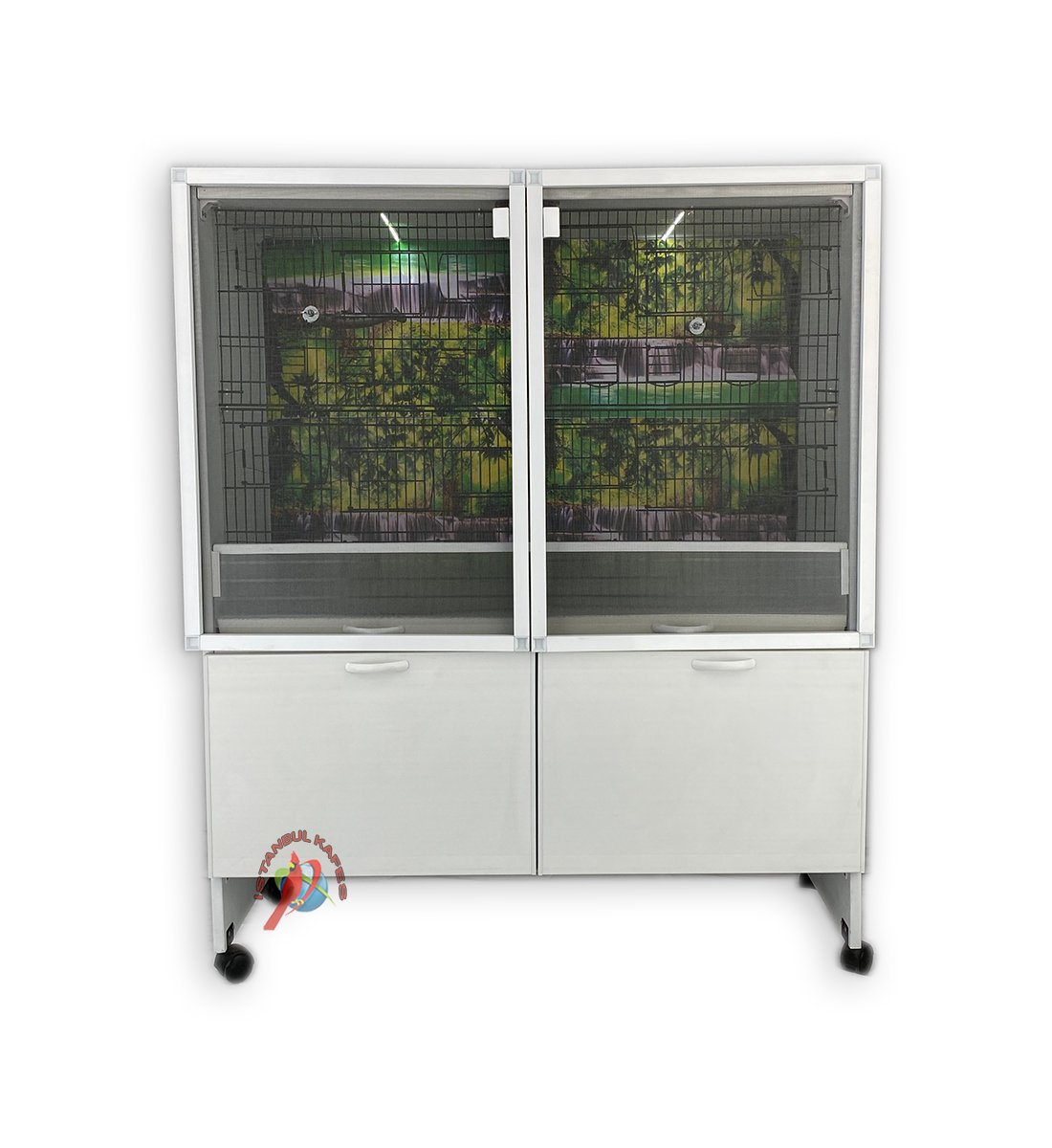 MODEL PDM-04-TÜMÜSALMA 04 DOLAP - PVC KUŞ DOLABI - DOLAP KAFES - PVC KAFES - SALMA KAFES - ÇOK AMAÇLI DOLAP 23PDM04TUMSALMA-50T