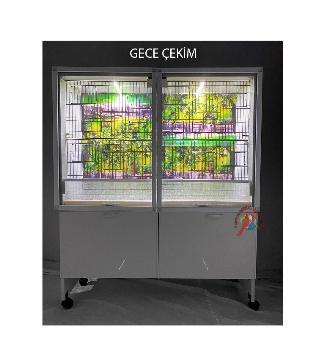 MODEL PDM-04-TÜMÜSALMA 04 DOLAP - PVC KUŞ DOLABI - DOLAP KAFES - PVC KAFES - SALMA KAFES - ÇOK AMAÇLI DOLAP 23PDM04TUMSALMA-50T