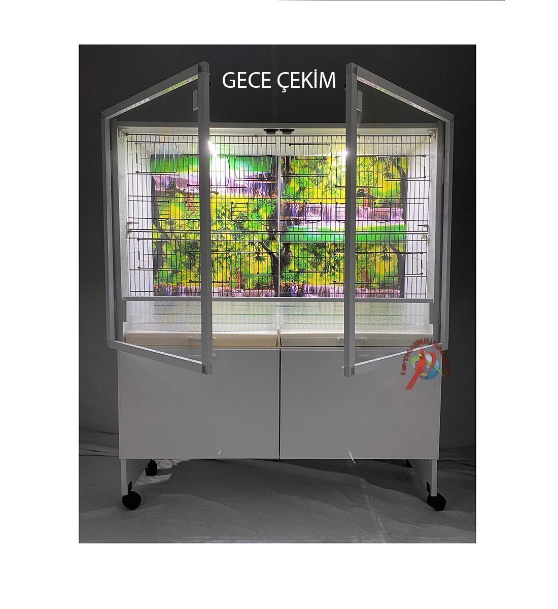 MODEL PDM-04-TÜMÜSALMA 04 DOLAP - PVC KUŞ DOLABI - DOLAP KAFES - PVC KAFES - SALMA KAFES - ÇOK AMAÇLI DOLAP 23PDM04TUMSALMA-50T
