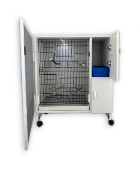 MODEL PDM-M02YTS-50T (TÜMÜSALMA) TEKLİ DOLAP - PVC KUŞ DOLABI - DOLAP KAFES - PVC KAFES - SALMA KAFES - ÇOK AMAÇLI DOLAP