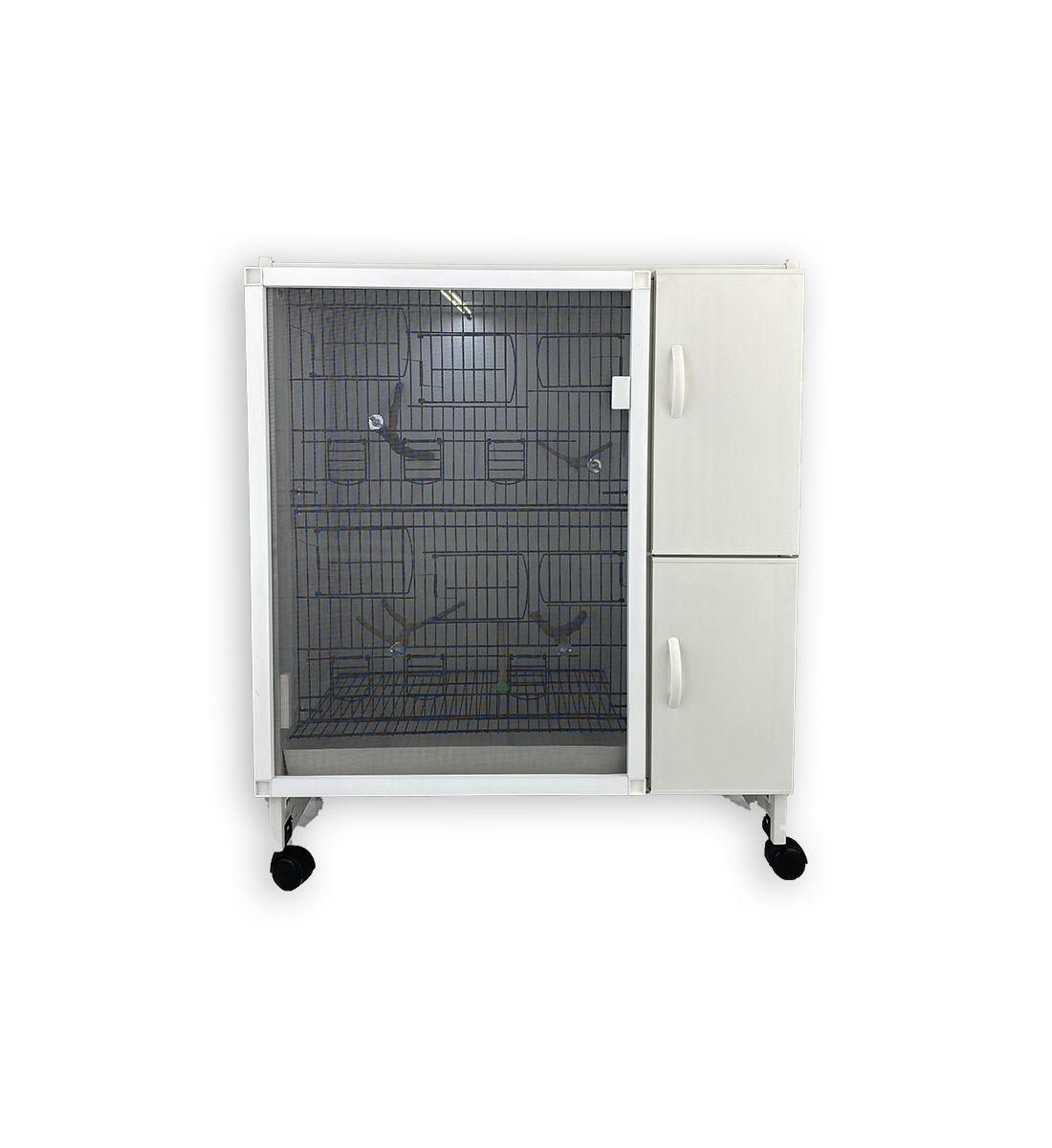 MODEL PDM-M02YTS-50T (TÜMÜSALMA) TEKLİ DOLAP - PVC KUŞ DOLABI - DOLAP KAFES - PVC KAFES - SALMA KAFES - ÇOK AMAÇLI DOLAP