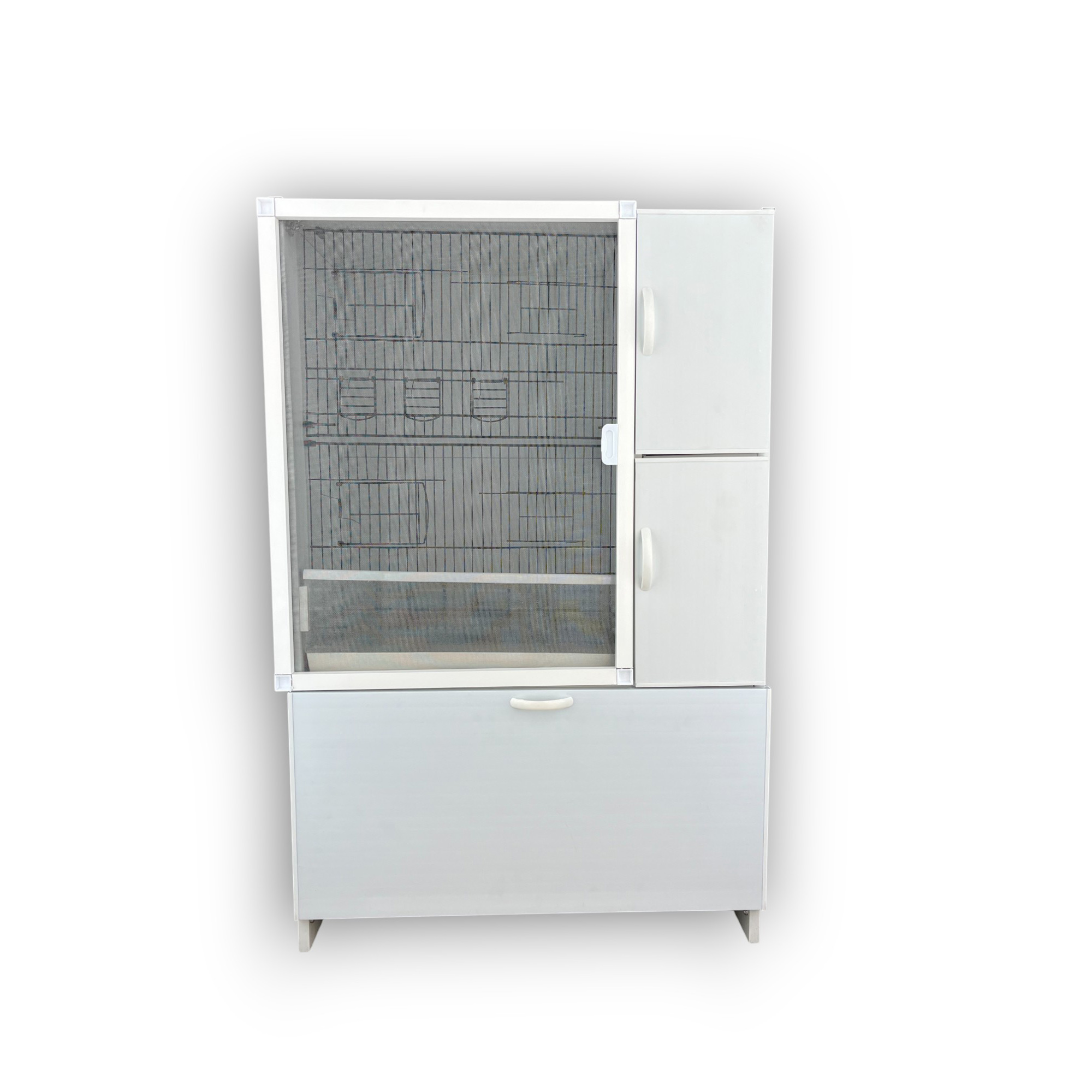 MODEL PDM-M02YTS-50T (TÜMÜSALMA) TEKLİ DOLAP - PVC KUŞ DOLABI - DOLAP KAFES - PVC KAFES - SALMA KAFES - ÇOK AMAÇLI DOLAP